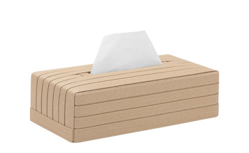 バンドシー ティッシュケース　ベージュ